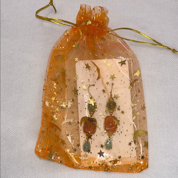 NWOT Designer Studio Barse Genuine Multi Gemstone Dangle Earrings - Picture 7 of 7